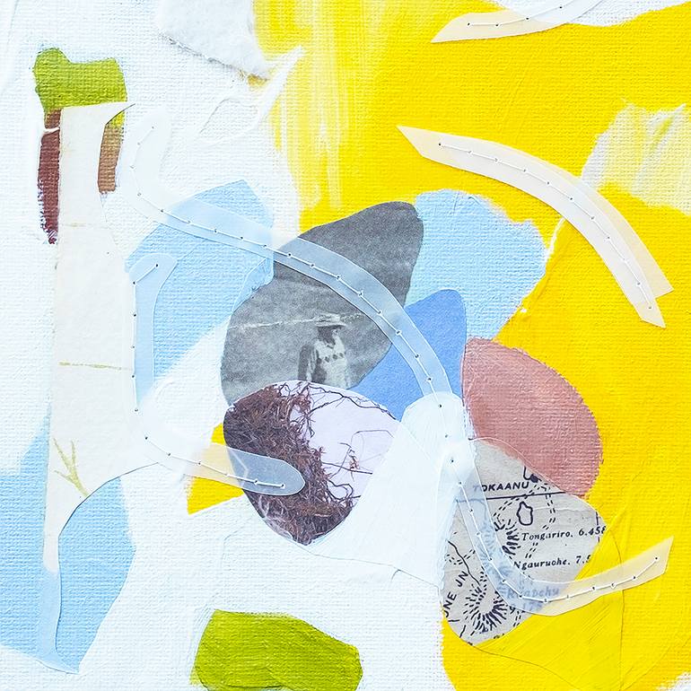 Original Abstract Expressionism Abstract Painting by Linden Eller