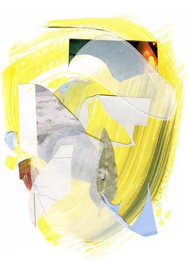 Print of Abstract Expressionism Abstract Collage by Linden Eller