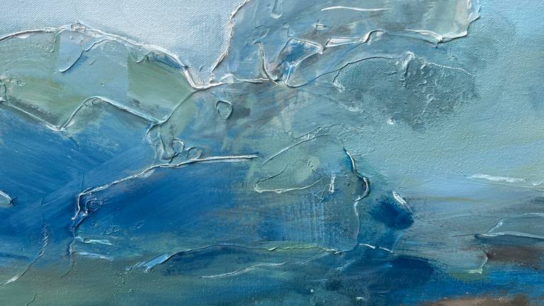 Original Modernism Abstract Painting by Carmen Aurariu