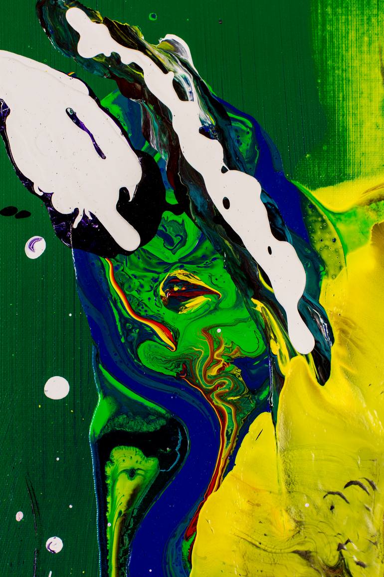 Original Abstract Painting by Tom Bushnell