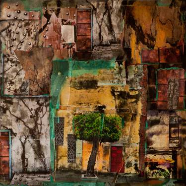 Original Street Art Travel Collage by Carol Weinberg