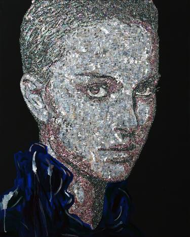 Print of Expressionism Portrait Collage by iljung kim