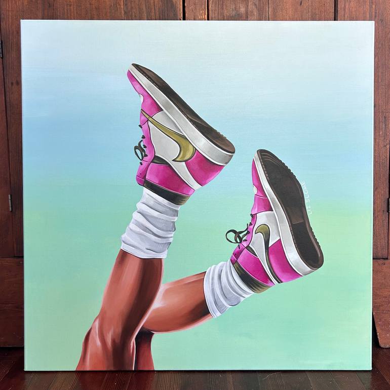 Original Figurative People Painting by Liz Slome