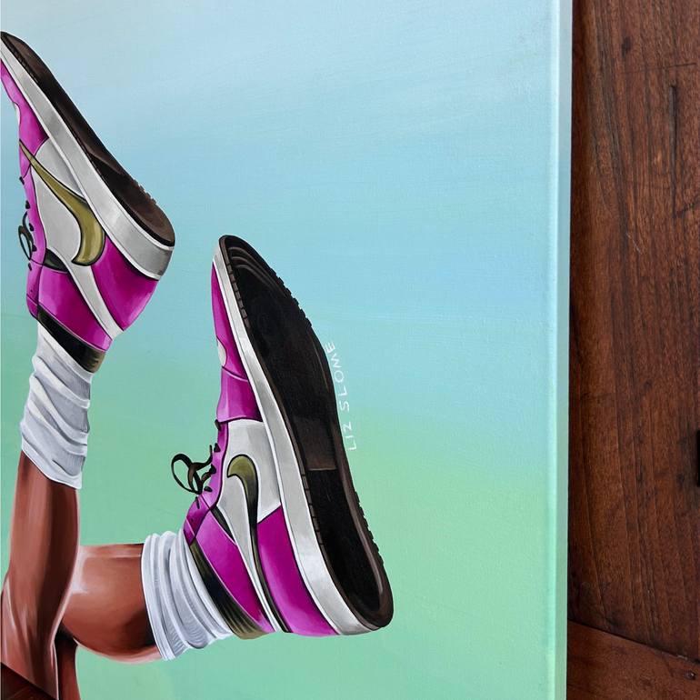 Original Figurative People Painting by Liz Slome