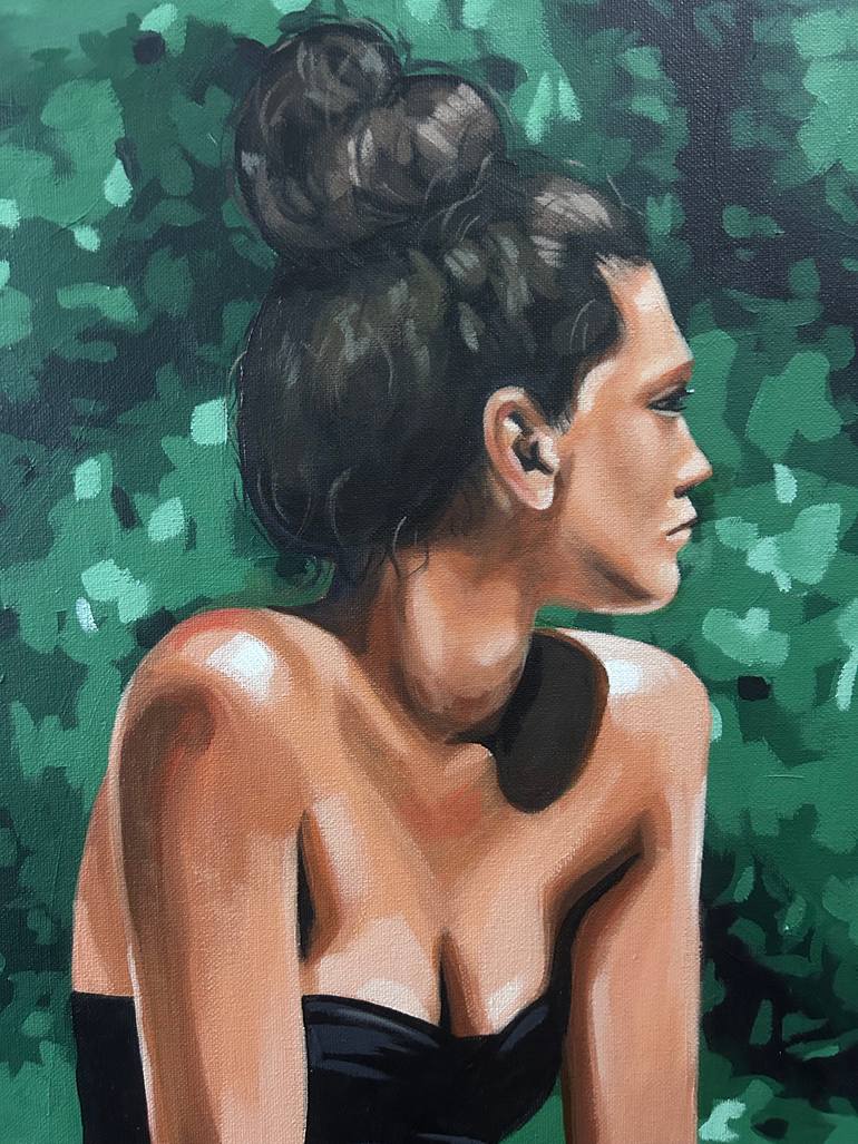 Original Contemporary Women Painting by Liz Slome