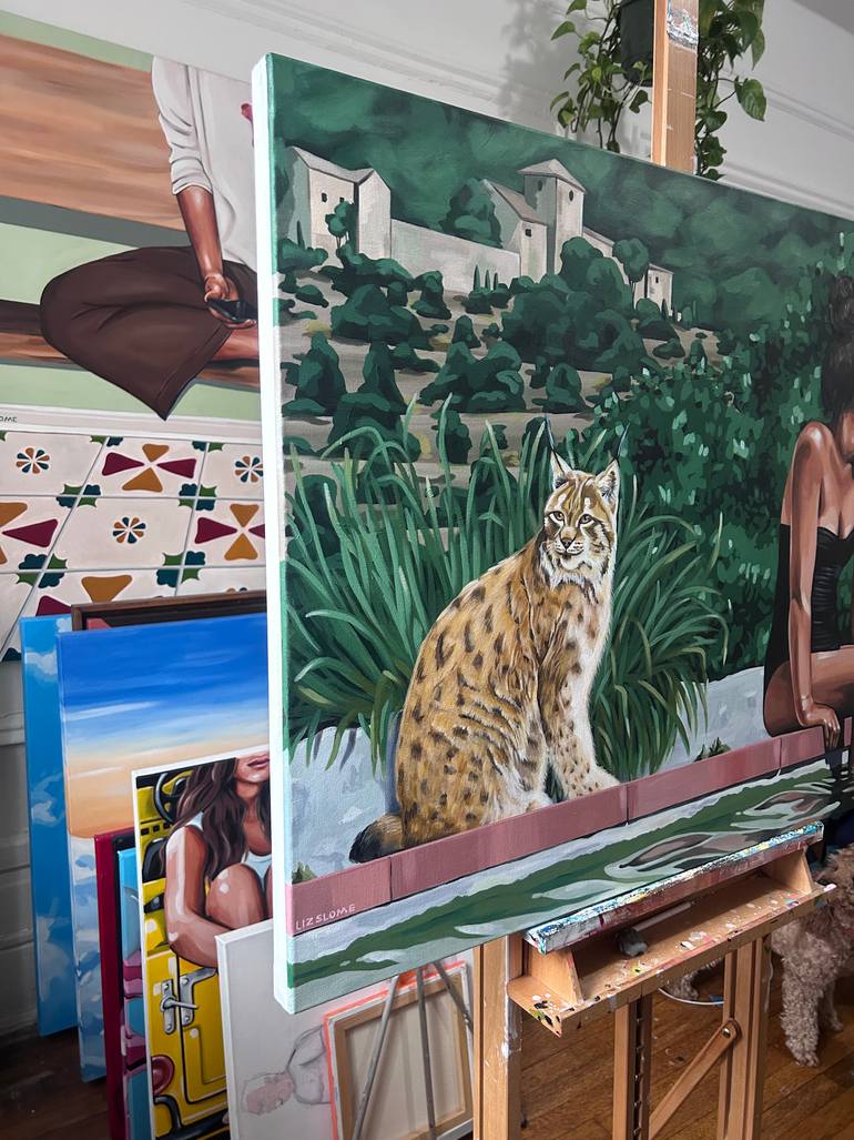 Original Contemporary Women Painting by Liz Slome