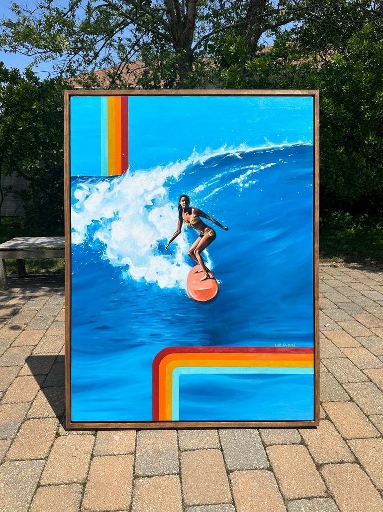 Original Figurative People Painting by Liz Slome