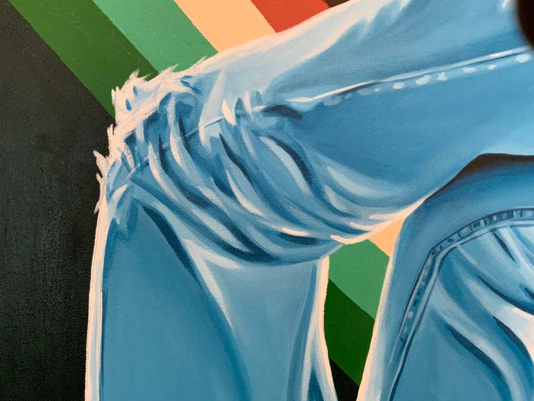 Original Figurative People Painting by Liz Slome