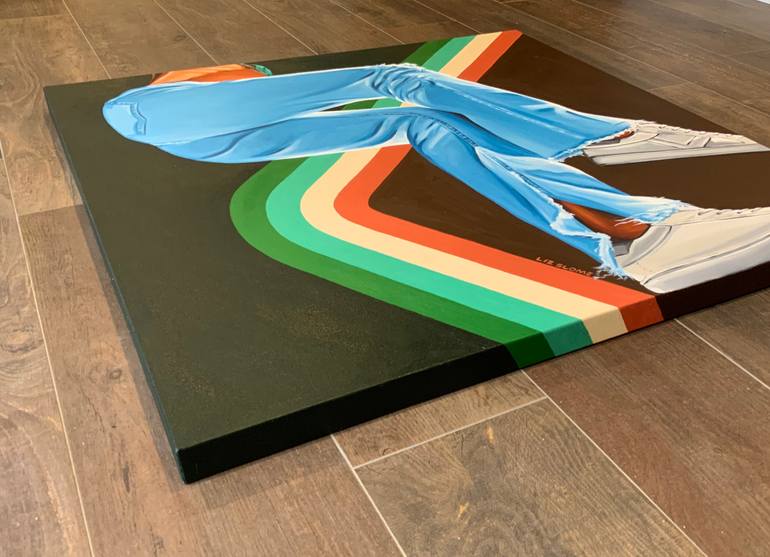 Original Figurative People Painting by Liz Slome