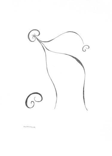 Print of Floral Drawings by Dorota Anna Undrych