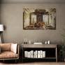 Artwork shown in a refined interior