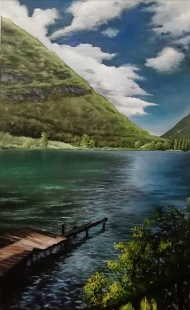 Original Landscape Painting by davide braito