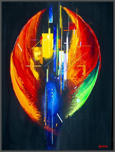 Original Abstract Paintings by Andrew Sechin