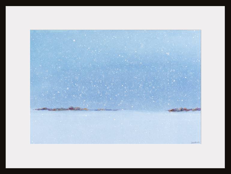 Original Realism Landscape Drawing by Andrew Sechin