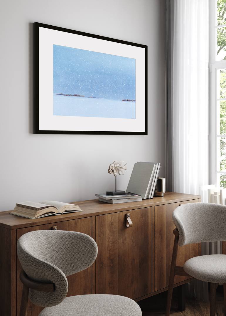 Original Realism Landscape Drawing by Andrew Sechin
