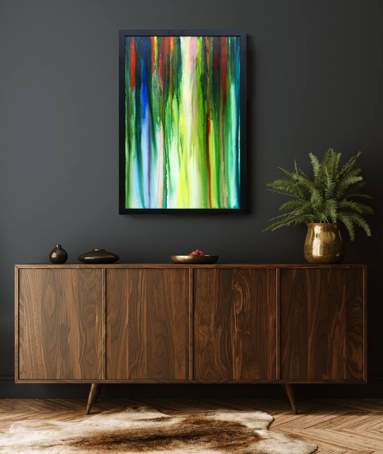 Original Abstract Painting by Andrew Sechin