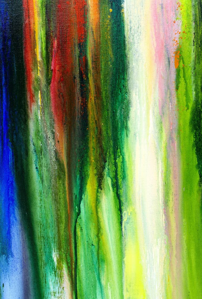 Original Abstract Painting by Andrew Sechin