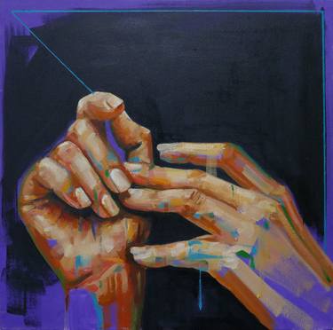 Women S Hands Painting By Christina Maifoshi Saatchi Art