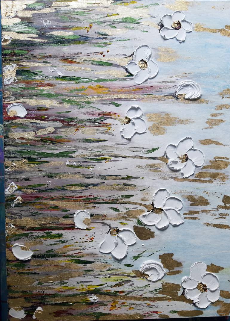 Original Expressionism Abstract Painting by Dara Art Treasures