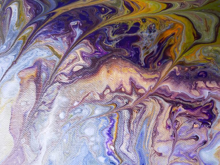 Original Abstract Expressionism Abstract Painting by Dara Art Treasures