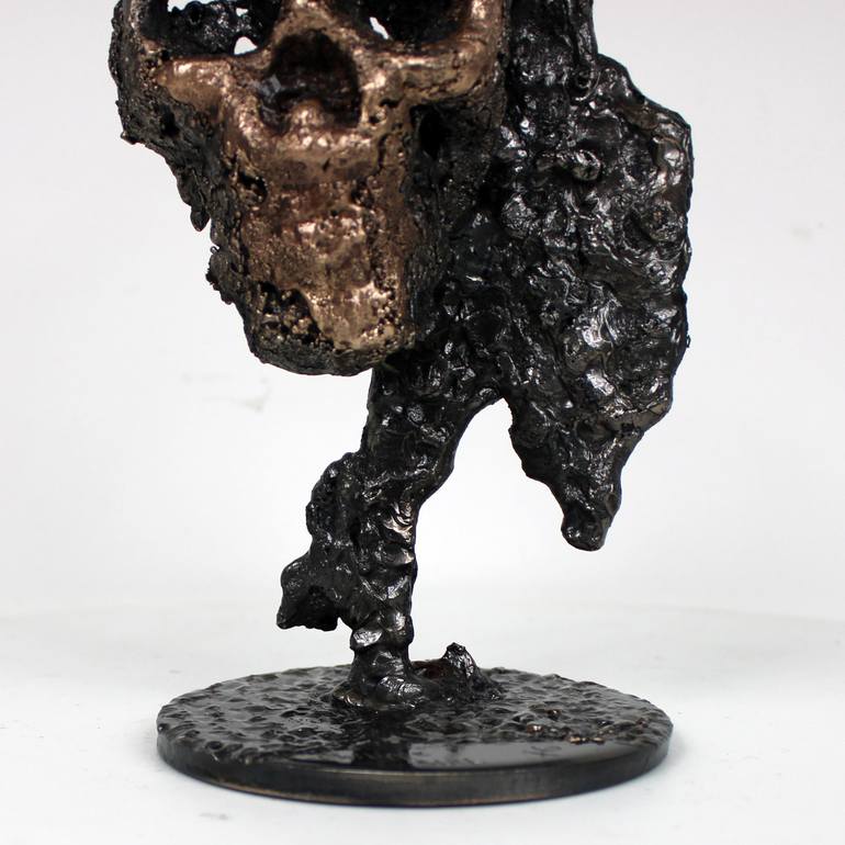 Original 3d Sculpture Mortality Sculpture by philippe BUIL