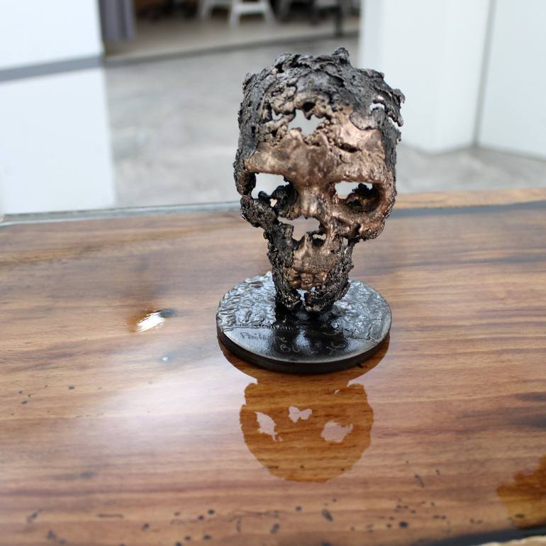 Original 3d Sculpture Mortality Sculpture by philippe BUIL