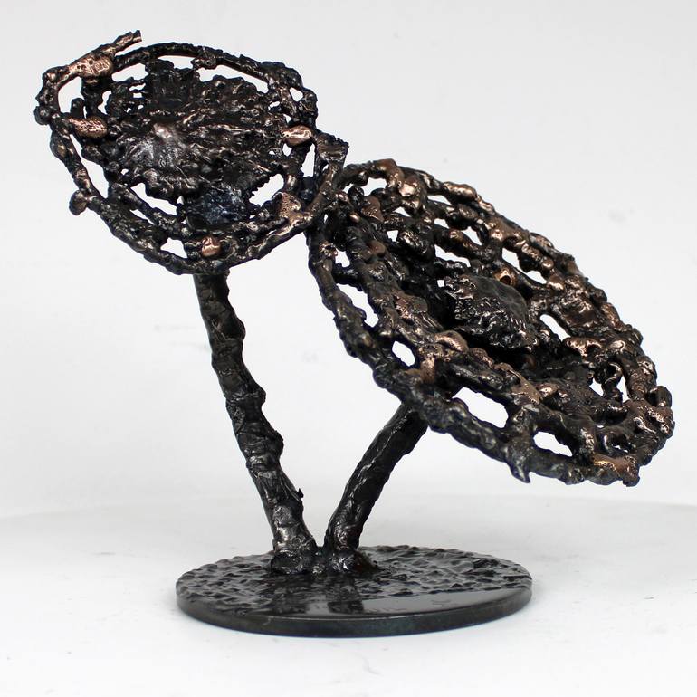 Original Contemporary Floral Sculpture by Philippe Buil