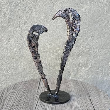 Original Abstract Love Sculpture by philippe BUIL