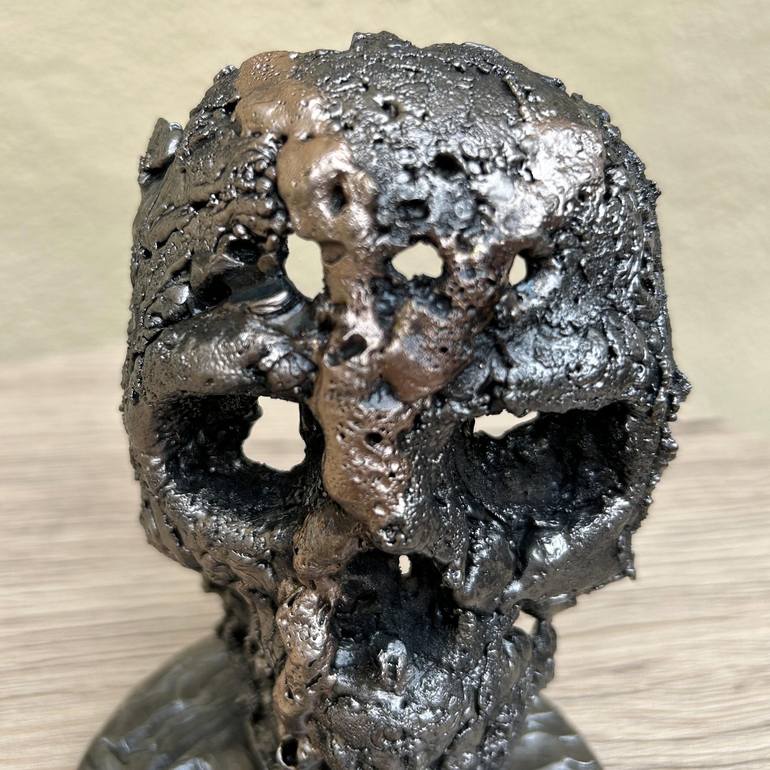 Original 3d Sculpture Mortality Sculpture by philippe BUIL