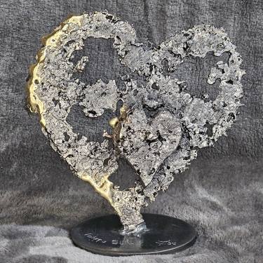 Original Abstract Love Sculpture by philippe BUIL