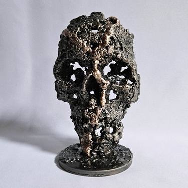 Original Figurative Mortality Sculpture by philippe BUIL