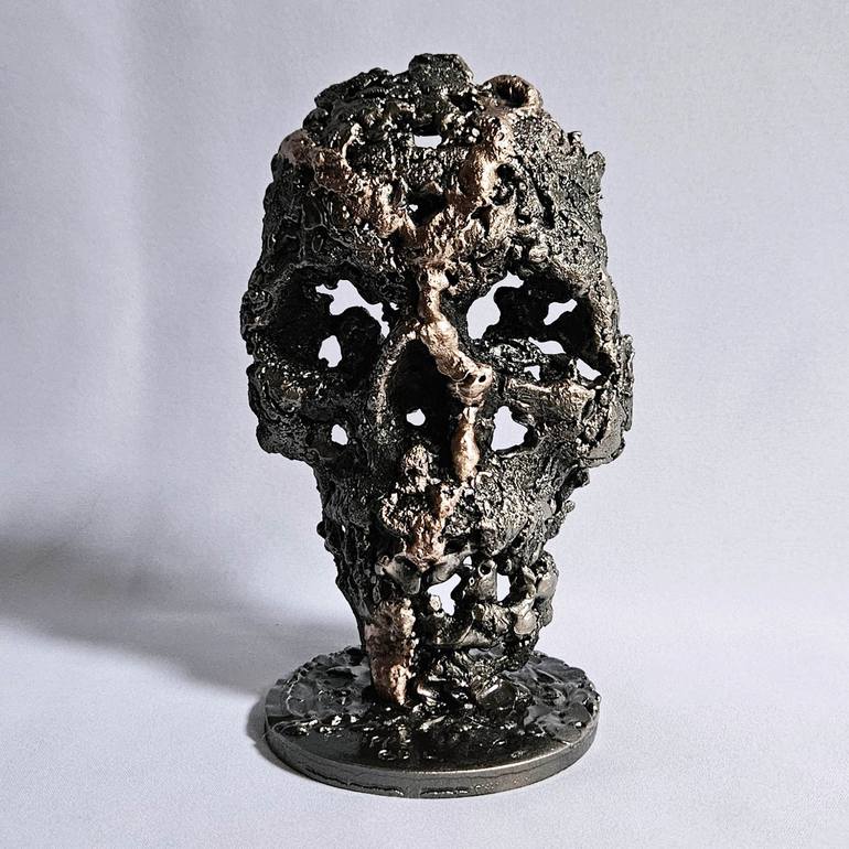 Original 3d Sculpture Mortality Sculpture by philippe BUIL