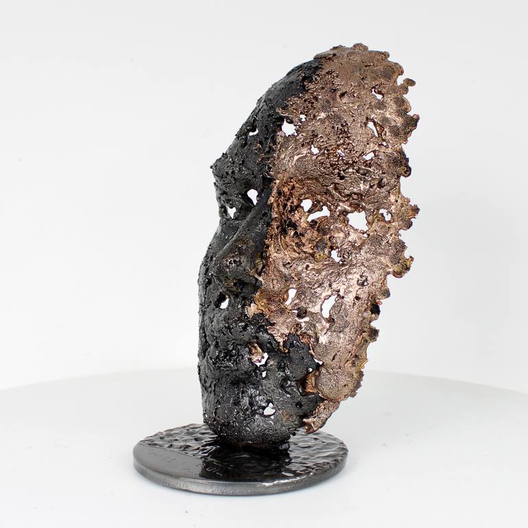Original Abstract Men Sculpture by Philippe Buil