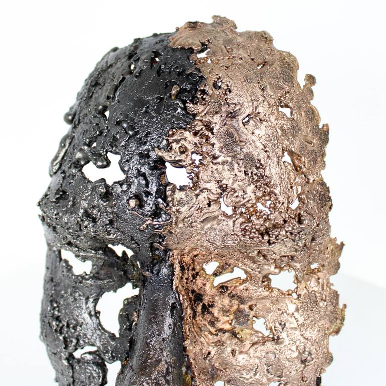 Original Abstract Men Sculpture by Philippe Buil