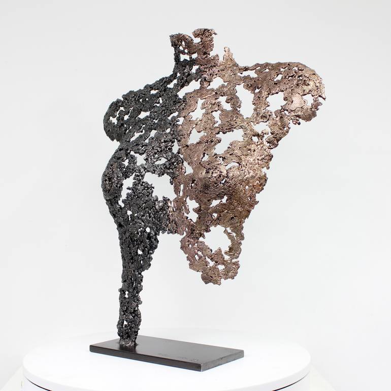 Original Art Deco Body Sculpture by Philippe Buil