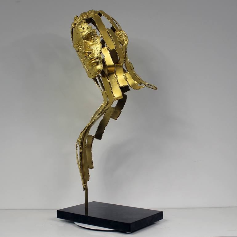 Original Art Deco Men Sculpture by philippe BUIL