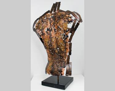 Kouros it's not me - bronze back sculpture thumb