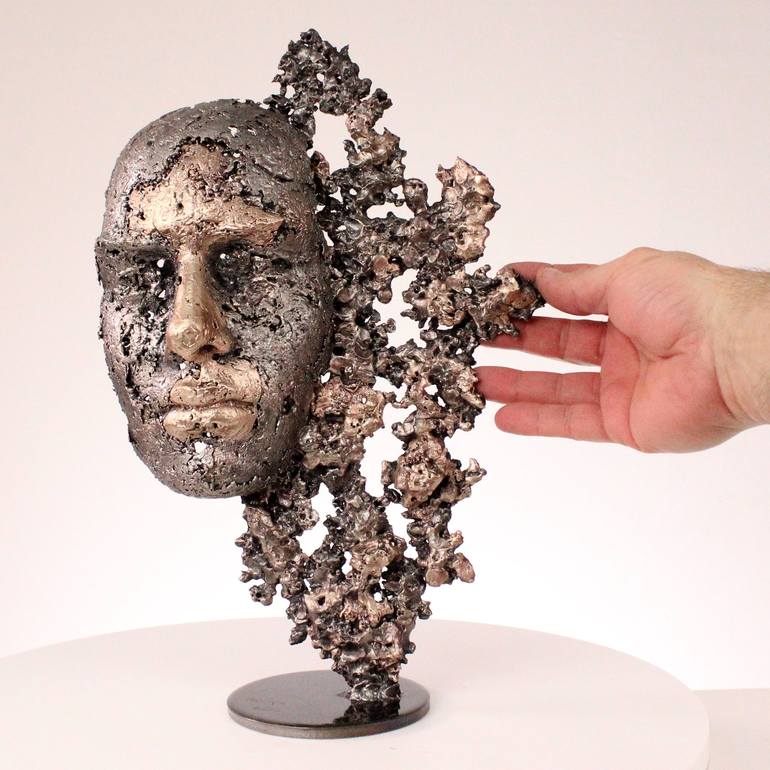 Original Portrait Sculpture by philippe BUIL