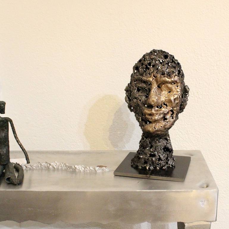 Original Portrait Sculpture by philippe BUIL