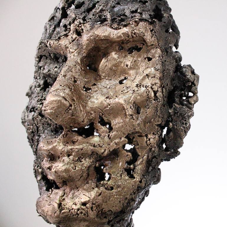 Original Portrait Sculpture by philippe BUIL