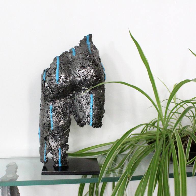 Original Art Deco Body Sculpture by Philippe Buil