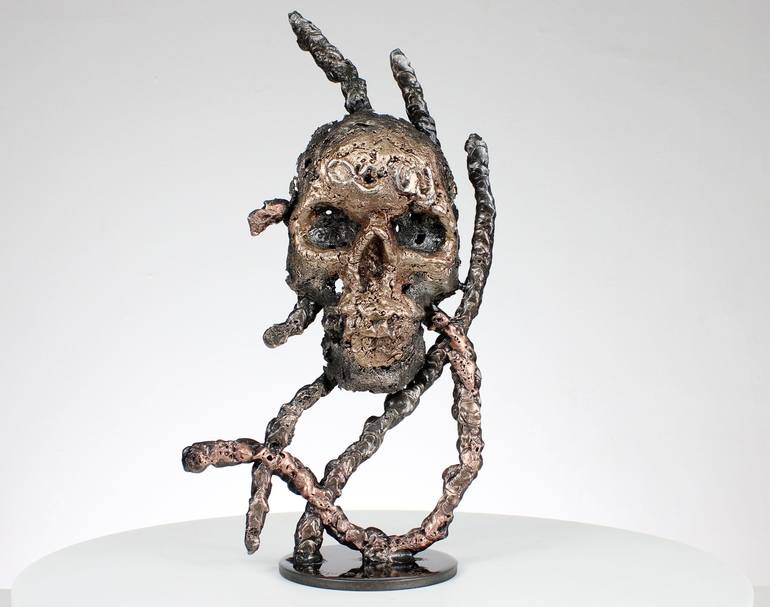 Original Conceptual Mortality Sculpture by philippe BUIL