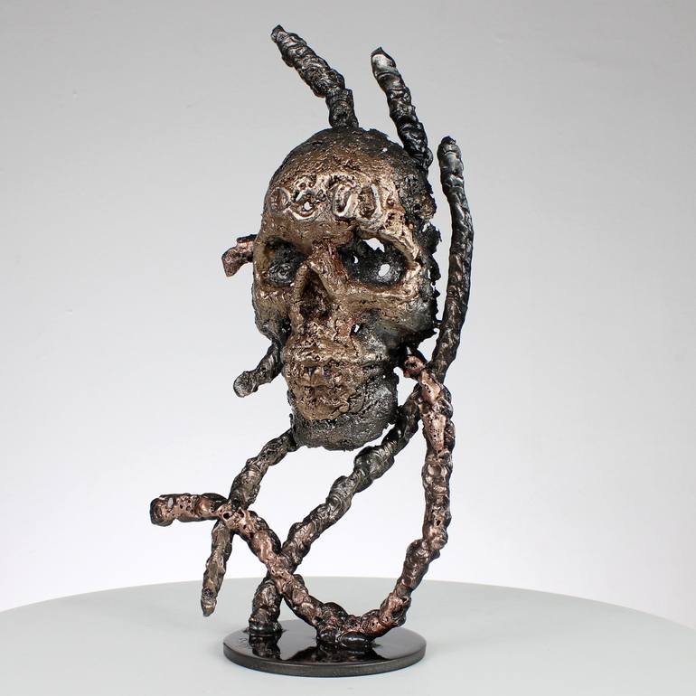 Original Conceptual Mortality Sculpture by philippe BUIL