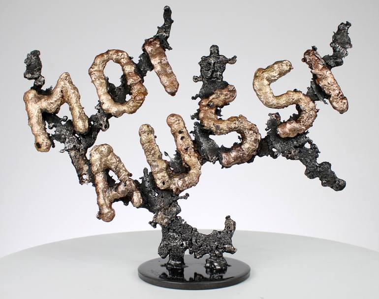 Original Calligraphy Sculpture by philippe BUIL