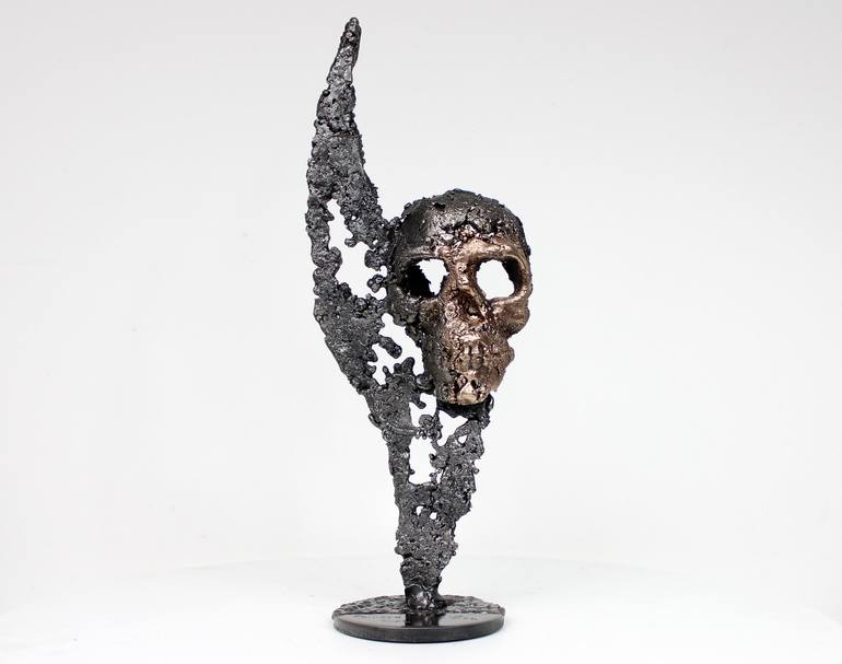 Original Abstract Mortality Sculpture by philippe BUIL