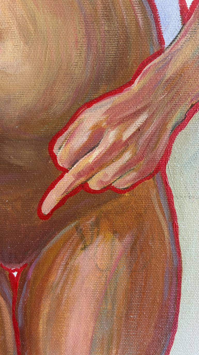 Original Contemporary Women Mixed Media by Alona Parnevych