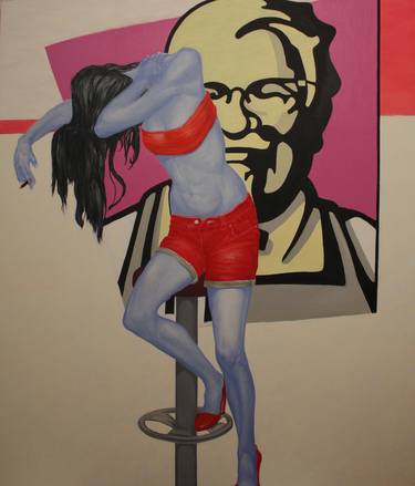 Print of Pop Art Body Paintings by Dong Dinh