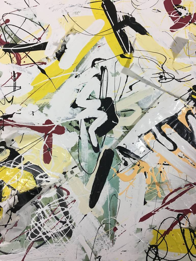 Original Abstract Painting by Maddie Adams