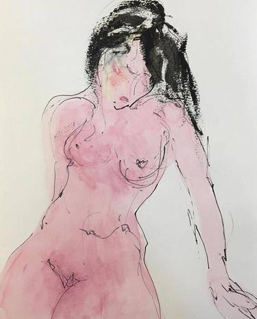 Original Expressionism Nude Paintings by Toni McNulty