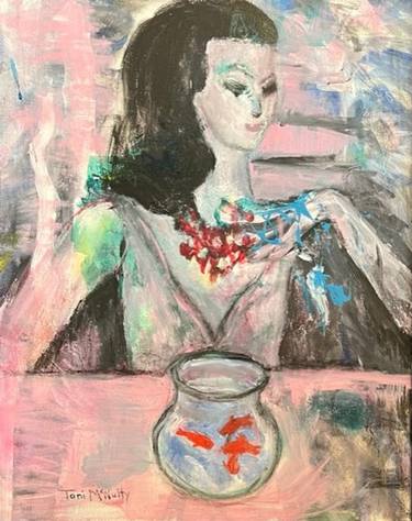 Original Expressionism Women Paintings by Toni McNulty